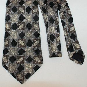 Brandini Le Collezioni Geometric Silk Tie
